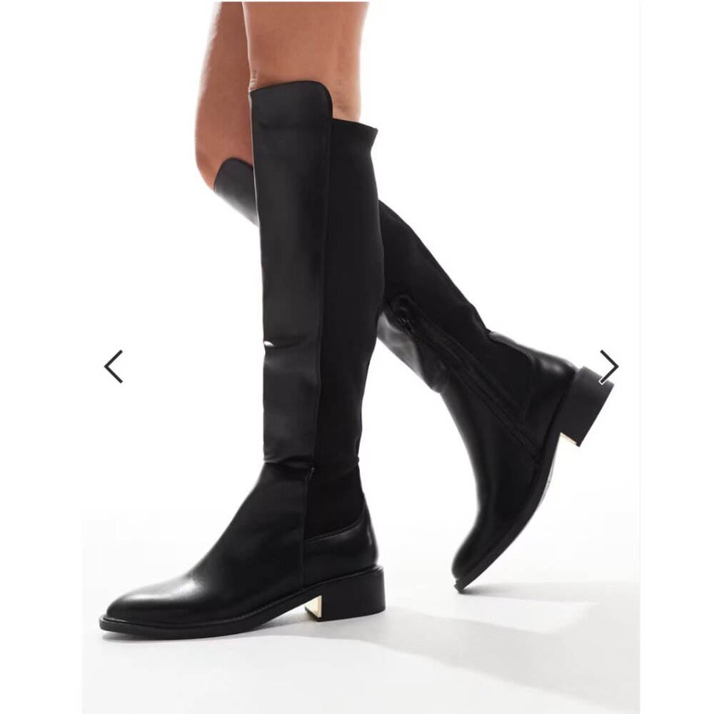SEQWL Riding boots in black
